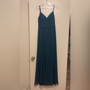 Hunter Green Long Dress